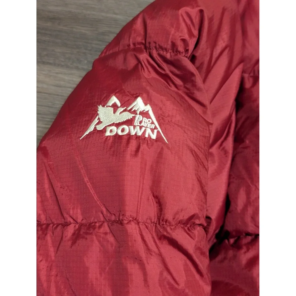 Vintage Pro Player‎ SF 49ers Goose Down Puffer Jacket Size XL 90s NFL READ